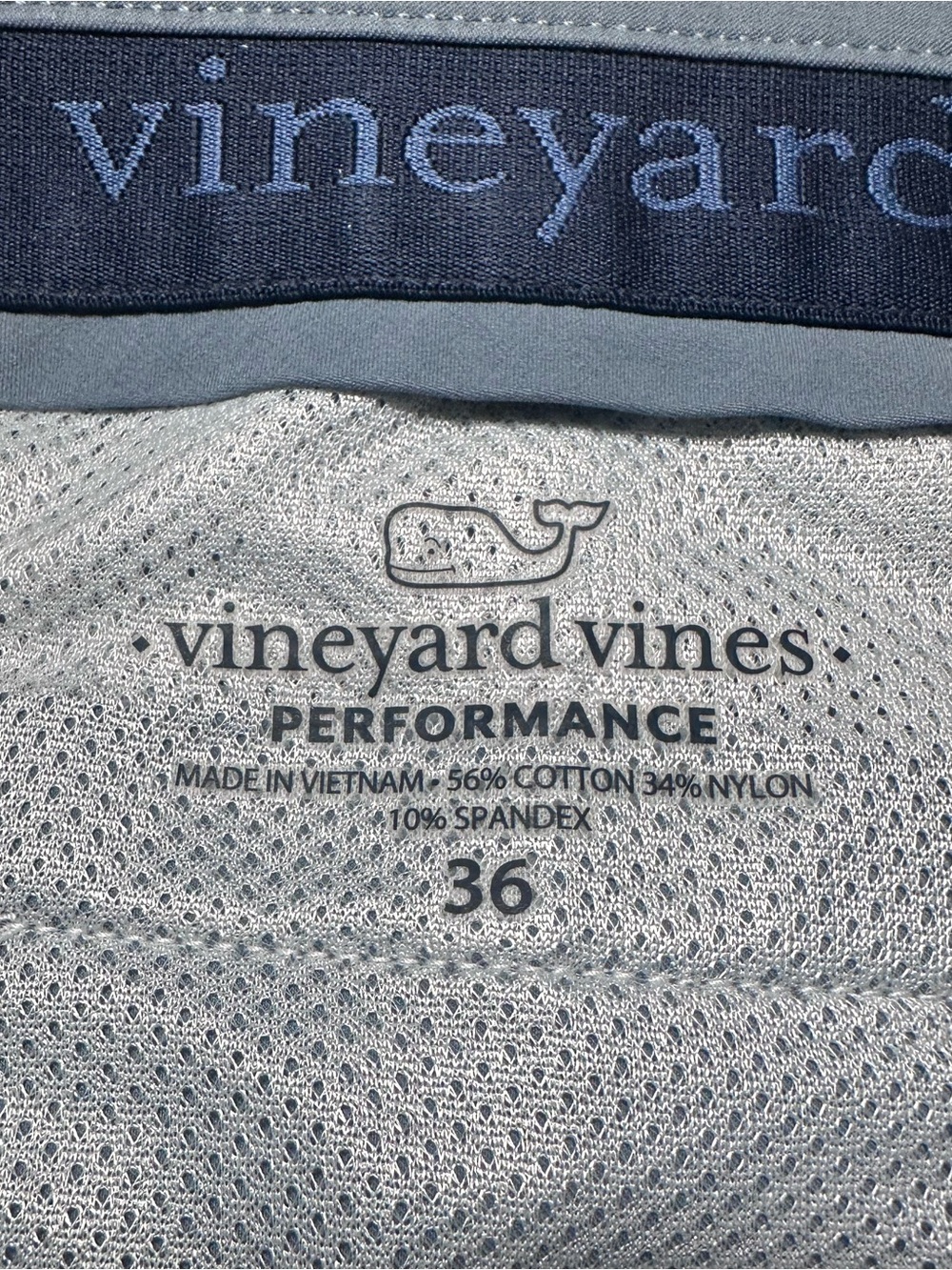 Vineyard Vines 8 Inch Performance Short Slate Blue - Picture 4 of 4